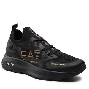 EA7 Emporio Armani Sneakers  - X8X113 XK269 M701 Triple Black/Gold