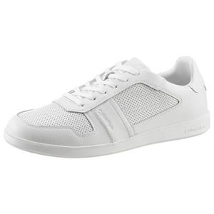 calvinklein Sneakersy CALVIN KLEIN - Low Top Lace Up Lth HM0HM00471 Triple White 01S