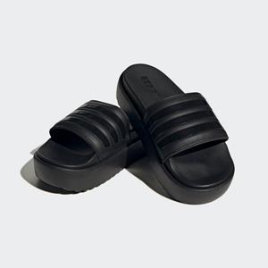 Pantoletten adidas - Adilette Platform Slides HQ6179 Schwarz