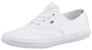 tommyhilfiger Sneakers aus Stoff Tommy Hilfiger - Essential Kesha Lace Sneaker FW0FW06955 White YBS