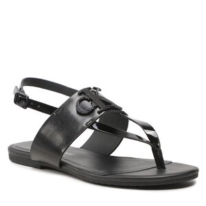 Calvin Klein Jeans Sandalen  - Flat Sandal Toepost Hw YW0YW00953 Black BDS