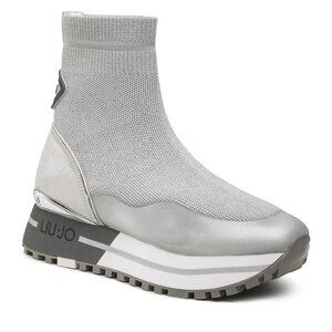 Liu Jo Sneakers  - Maxi Wonder Elastic Sock 51 BF2109 TX234 Silver 00532