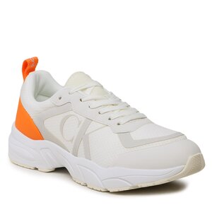 Calvin Klein Jeans Sneakers  - Retro Tennis Mesh YM0YM00638 White/Creamy White 0K6