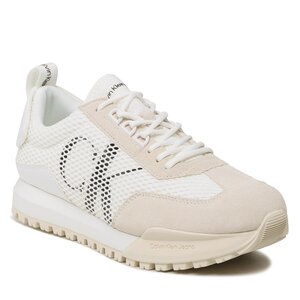 Calvin Klein Jeans Sneakers  - Toothy Runner Mesh YM0YM00685 White/Creamy White 0K6
