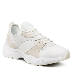 Calvin Klein Jeans Sneakers  - Retro Tennis Sock YM0YM00590 White/Ivory 0K7
