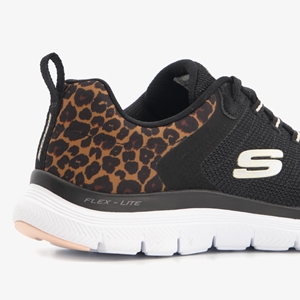 Schuhe Skechers - Wild Ballad 149582/BKLD Black/Leopard