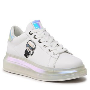 Karl Lagerfeld Sneakers  - KL62631I White Lthr w/Iridescent