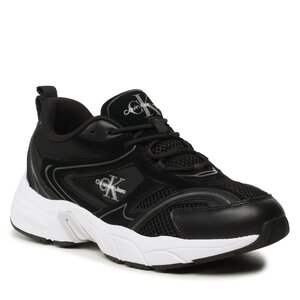Calvin Klein Jeans Sneakers  - Retro Tennis Oversized Mesh YM0YM00636 Black/Overcast Grey 0GL