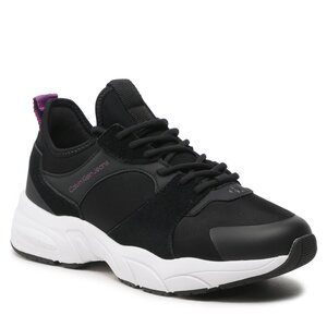 Calvin Klein Jeans Sneakers  - Retro Tennis Sock W YW0YW00892 Black/Amethyst 00Y