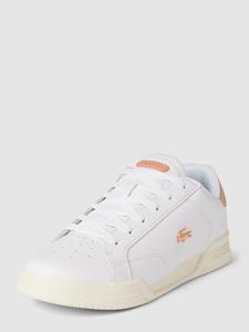 Lacoste Damen-Sneakers Lacoste TWIN SERVE aus Leder - White & Light Pink 