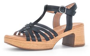 Gabor Sandalette, mit Absatz in Holzoptik, Weite G