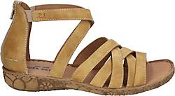 Josef Seibel , Sandale Rosalie 53, Amber in gelb, Sandalen für Damen