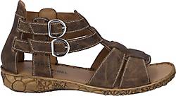 Josef Seibel , Sandale Rosalie 51, Brandy in mittelbraun, Sandalen für Damen