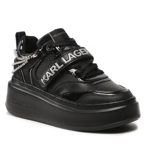 Karl Lagerfeld Sneakers  - KL63540D Black Lthr w/Silver