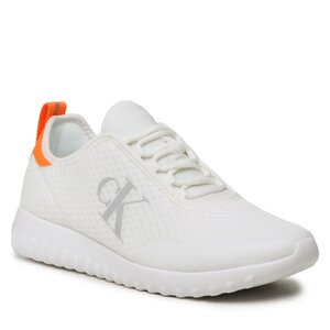 Calvin Klein Jeans Sneakers  - Sporty Runner Eva Slipon Mesh YM0YM00627 White/Creamy White 0K6