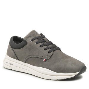 Tommy Hilfiger Sneakers  - Comfort Lth Hybrid Shoe FM0FM04411 Dark Ash PTY