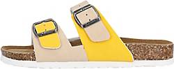 CRUZ , Korksandale Poapi Im Trendigen Color-Blocking-Design in gelb, Sandalen für Damen