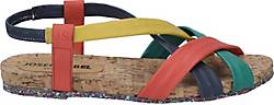 Josef Seibel , Sandale Henriette 01, Rot-Multi in rot, Sandalen für Damen