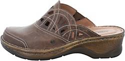 Josef Seibel , Clog Catalonia 41, Brandy in mittelbraun, Sandalen für Damen