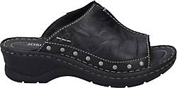 Josef Seibel , Clog Catalonia 80, Schwarz in schwarz, Sandalen für Damen