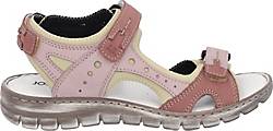 Josef Seibel , Sandale Stefanie 23, Altrosa-Kombi in rosa, Sandalen für Damen