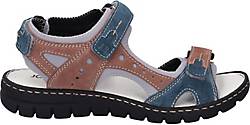 Josef Seibel , Sandale Stefanie 23, Azur-Kombi in blau, Sandalen für Damen