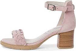 Tamaris, Comfort Sandalette in rosa, Sandalen für Damen