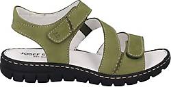 Josef Seibel , Sandale Stefanie 31, Oliv in mittelgrün, Sandalen für Damen