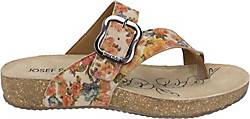 Josef Seibel , Zehentrenner Tonga 77, Beige-Multi in beige, Sandalen für Damen