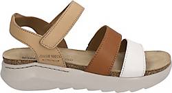 Josef Seibel , Sandale Celine 06, Natur-Multi in hellbraun, Sandalen für Damen