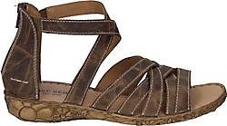 Josef Seibel , Sandale Rosalie 53, Brandy in mittelbraun, Sandalen für Damen