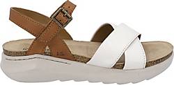 Josef Seibel , Sandale Celine 03, Weiss-Kombi in weiß, Sandalen für Damen