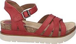 Josef Seibel , Sandale Clea 14, Rot in rot, Sandalen für Damen