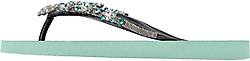 Uzurii , Platte Hausschuhe Dolce Chrystal in mint, Sandalen für Damen
