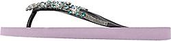 Uzurii , Platte Hausschuhe Dolce Chrystal in violett, Sandalen für Damen