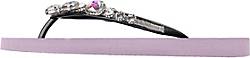 Uzurii , Platte Hausschuhe Copa Cabana Chrystal in violett, Sandalen für Damen