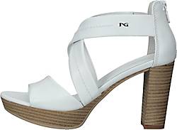 NeroGiardini , Sandalen in weiß, Sandalen für Damen