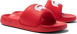 Lacoste Slippers Serve Slide 745CMA000217K Rood 