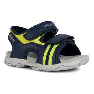 Geox Sandale "B SANDAL FLAFFEE BOY", mit neonfarbenem Textilband