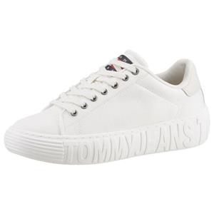 Tommy Jeans Plateausneaker "TOMMY JEANS NEW CUPSOLE CNVAS LC", mit gepolstertem Schaftrand