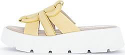 Gabor , Pantoletten in gelb, Sandalen für Damen