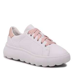 Geox Sneakers  - D Spherica EC4.1 B D35TCB 00085 C1Z8Z White/Nude