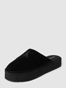 calvinkleinjeans Espadrilles Calvin Klein Jeans - Flatform Rope Mule Su Con YW0YW00986 Black BDS