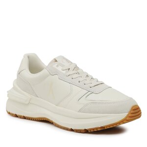 Calvin Klein Jeans Sneakers  - Chunky Runner Vintage Tongue YM0YM00633 Ancient White/Eggshell
