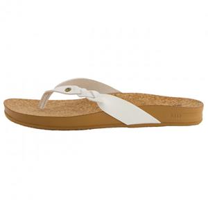 Reef , Zehentrenner Sandale Cushion Court Twist  in weiß, Sandalen für Damen