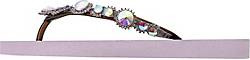 Uzurii , Platte Hausschuhe Chrystal Marilyn in violett, Sandalen für Damen