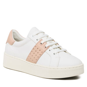 Geox Sneakers  - D Skyely B D35QXB 00085 C1Z8Z White/Nude