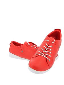 Sheego Sneaker Schnürschuhe, mit elastischen Bändern