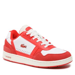 Lacoste Sneakers  - T-Clip 123 5 Sma 745SMA0075286 Wht/Red
