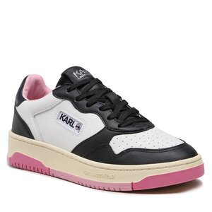 Karl Lagerfeld Sneakers  - KL63020 Black & White Lthr